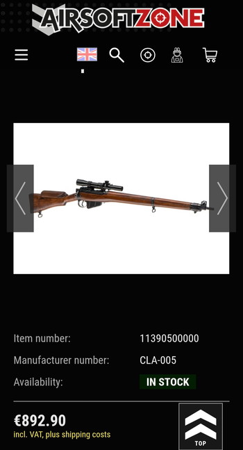 Bild 2 für Ares Lee Enfield No4 Mk1T sniper