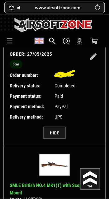 Imagen 2 de Ares Lee Enfield No4 Mk1T sniper