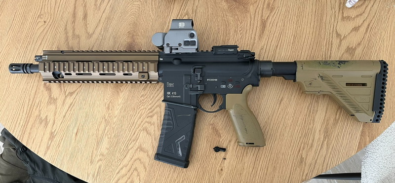 Imagen 1 de HK 416 A5 Umarex GEN3 - Wiring cut and selector stripped
