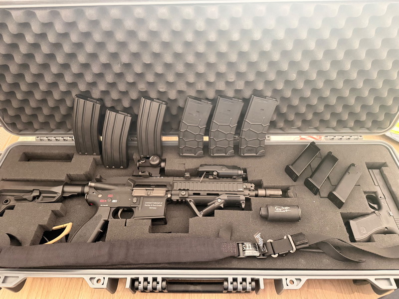 Image 1 for HK 416C + Glock 17 + extra toebehoren (volledige set)