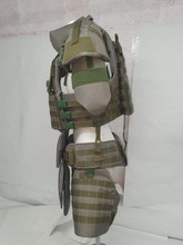 Image for Tactical Body Armor Systems Plate Carrier West Special Forces SEK Stone Grey Olive Handmade