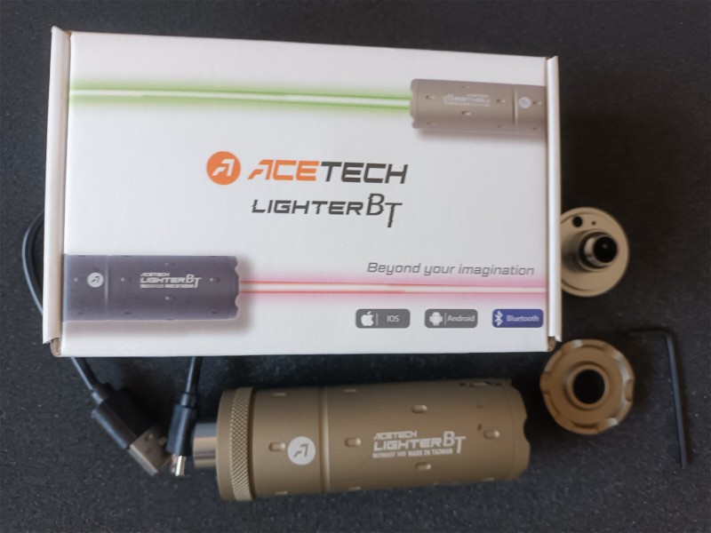 Image 1 for ACETECH tracer  - lighterbt TAN (ook te ruil!)