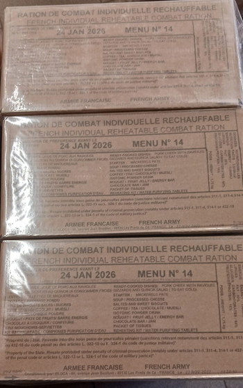 Imagen 2 de Franse leger rantsoen (noodrantsoen)!!!