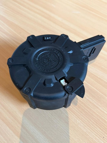 Afbeelding 3 van G&G Auto Winding Drum M4/M16 magazijn 2300rds