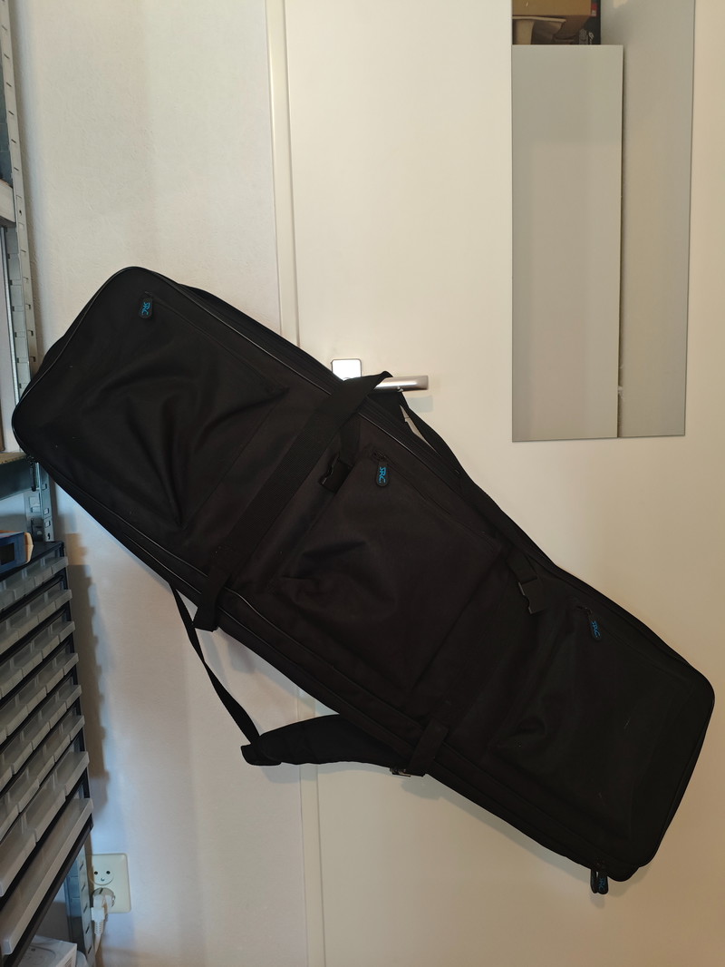 Bild 1 für SRC Padded twin Rifle Case 103cm zwart wapentas
