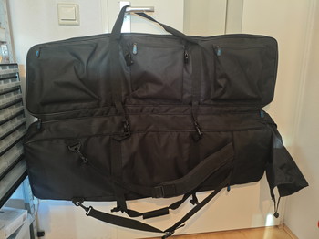 Bild 3 für SRC Padded twin Rifle Case 103cm zwart wapentas