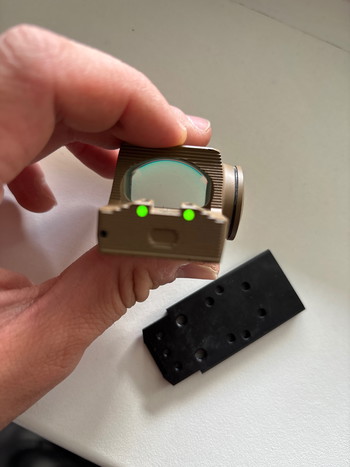 Imagen 2 de RomeoX reflex dot replica + p320 mount plate