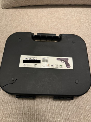 Imagen 5 de Army Armament R17 Gladiator (Glock Base) GBB Begadi Special Version (Optic Ready)