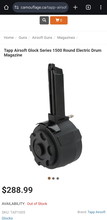 Afbeelding van Glocl-Series Tapp Airsoft Drum - Electric | nergens meer te vinden