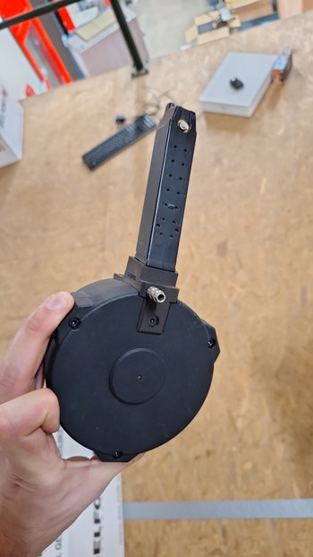 Afbeelding 2 van Glocl-Series Tapp Airsoft Drum - Electric | nergens meer te vinden
