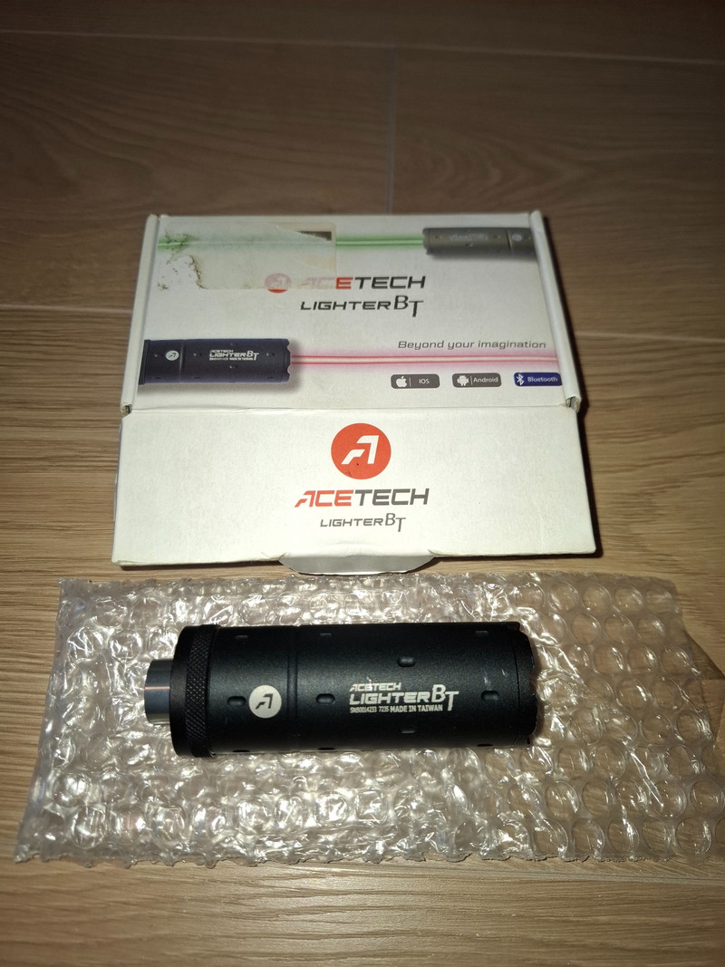 Afbeelding 1 van ACETECHLighter BT Tracer Unit (Black)