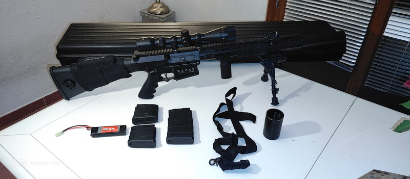Imagen 1 de Fusil DMR Legion Rapax XXI M3 AEG Secutor - Noir