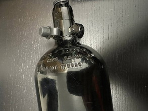 Afbeelding van HPA ALUMINIUM FLES 0,8 LTR 200BAR PAINTBALL EN AIRSOFT