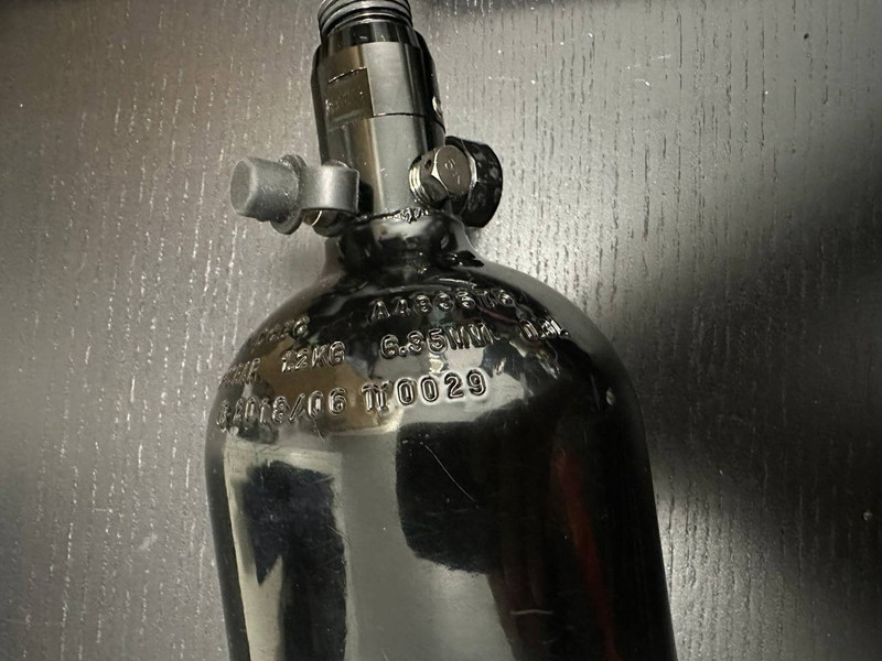 Image 1 pour HPA ALUMINIUM FLES 0,8 LTR 200BAR PAINTBALL EN AIRSOFT