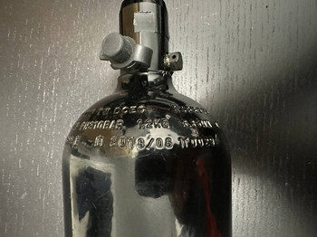 Image 2 pour HPA ALUMINIUM FLES 0,8 LTR 200BAR PAINTBALL EN AIRSOFT