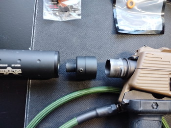 Image 4 for ASG/KWA MP9  Gas/HPA ready  TDC barrel MOD!