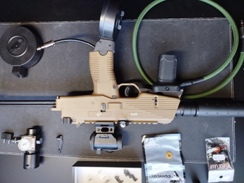 Bild 5 für ASG/KWA MP9  Gas/HPA ready  TDC barrel MOD!
