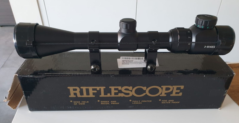 Afbeelding 1 van riflescope nieuw in doos