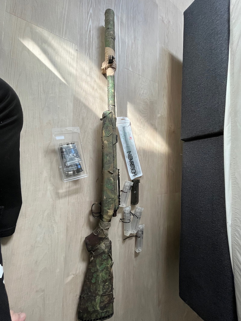 Afbeelding 1 van Ssg10 a1 /stalker wasp piston with scope