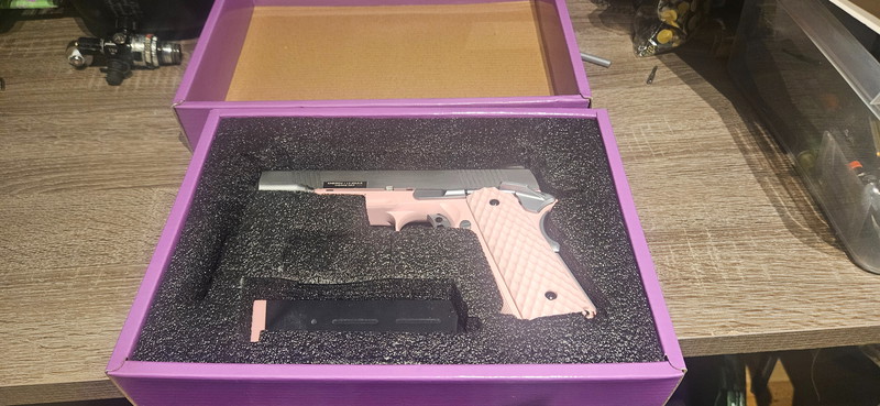 Afbeelding 1 van Raven meu 1911 pink silver