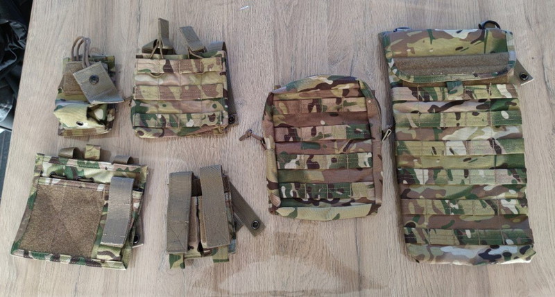 Imagen 1 de Diverse Molle Pouches Multicam