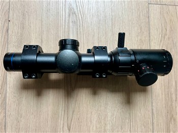 Afbeelding 3 van 1-4x20 scope icl scope mount te koop!