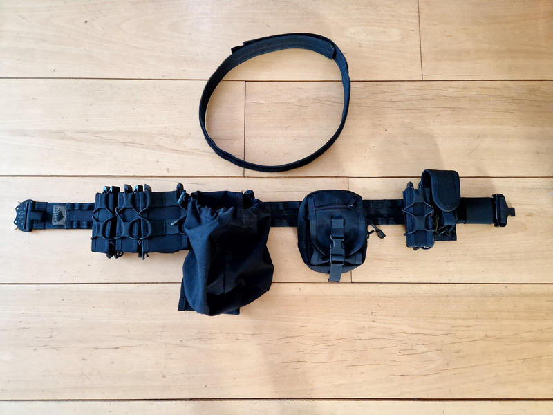 Afbeelding 1 van Ronin Tactics (ARS ARMA) Tactical Belt (maat M) met molle en pouches