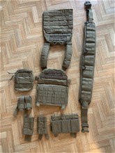 Afbeelding van Warrior dcs vest, belt + pouches tan