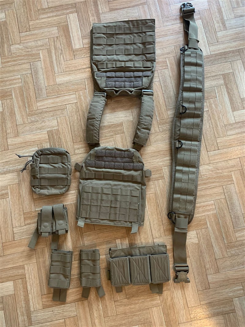 Image 1 pour Warrior dcs vest, belt + pouches tan