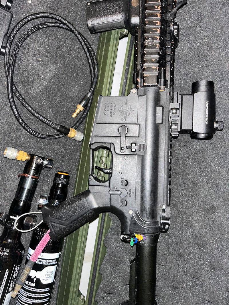 Afbeelding 1 van M4 MK18 HPA DMR polarstar kythera v2