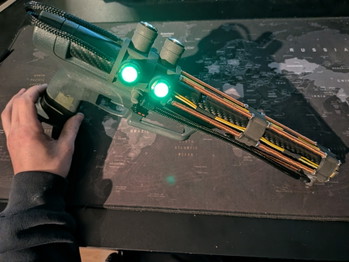 Imagen 3 de Unieke El Diablo, ray gun style met werkende leds