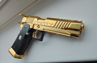 Afbeelding van Hi capa 5.1 full custom Electroplated gold