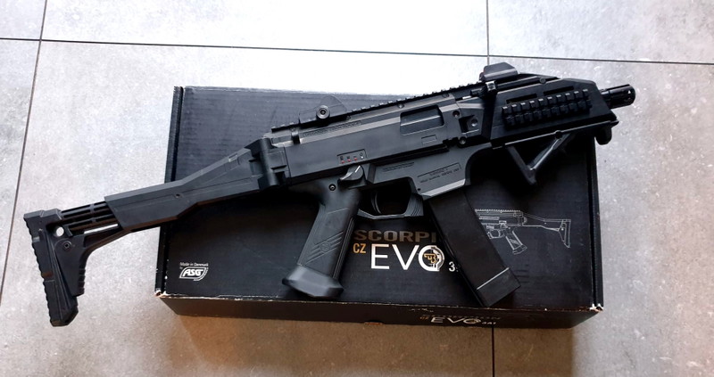 Zdjęcie 1 – ASGScorpion EVO 3 A1 -4 mags WEEKENDEAL  elk fatoenlijk bod boven de 300 is deal