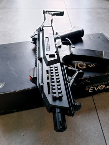 Zdjęcie 4 – ASGScorpion EVO 3 A1 -4 mags WEEKENDEAL  elk fatoenlijk bod boven de 300 is deal
