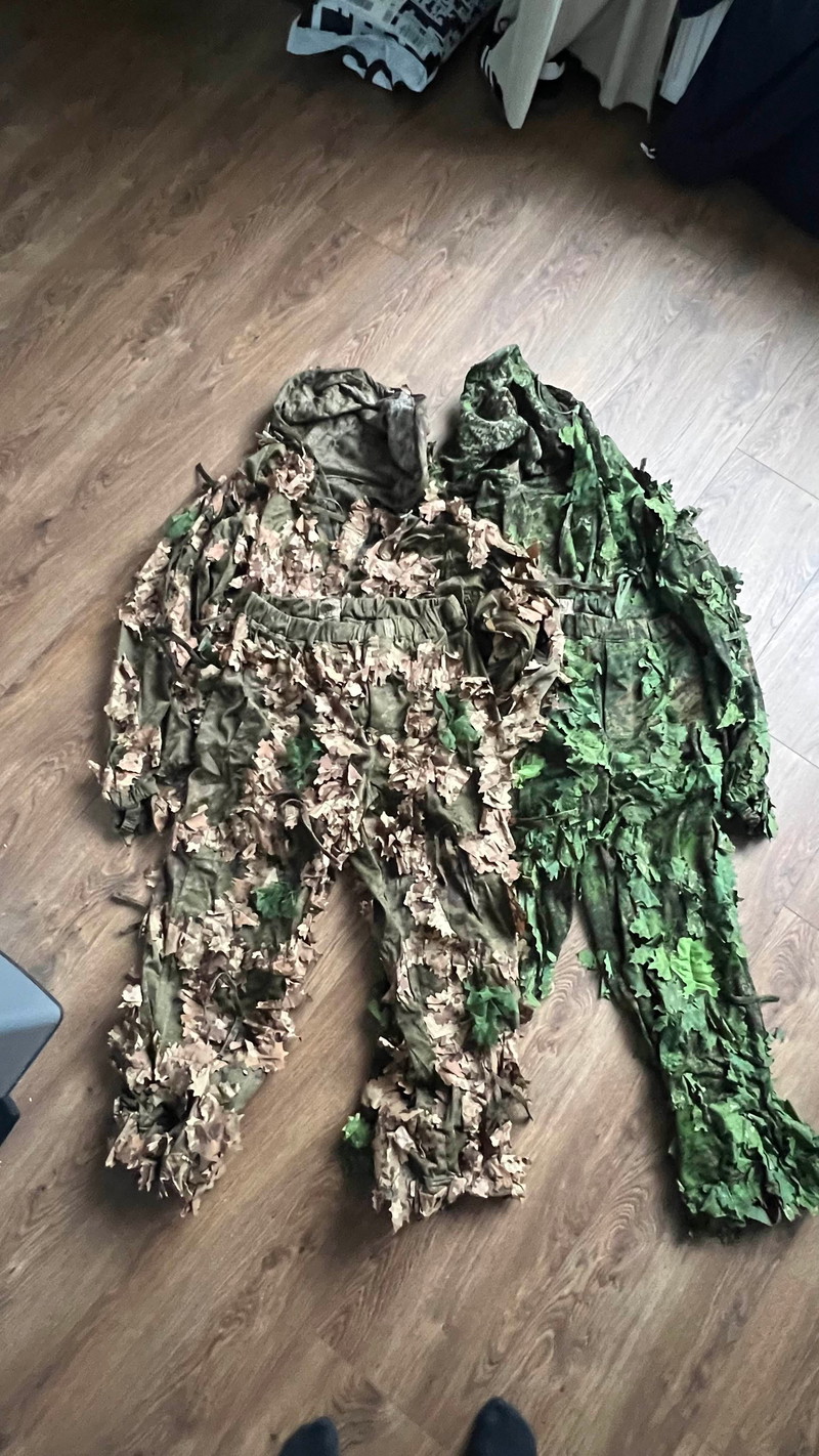 Afbeelding 1 van 2x Kicking Mustang Ghillie Suit  Maat L   KMCS