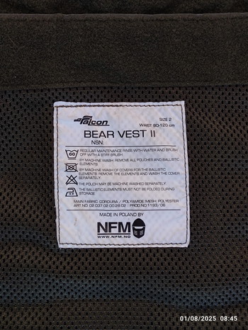 Imagen 4 de NFM Bear Vest II Size 2