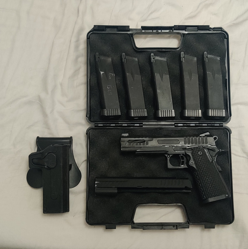 Bild 1 für Novritsch SSP1 GBB + 5 mags & shortstrokekit