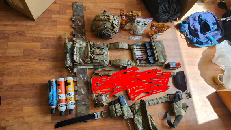 Image 1 pour Complete airsoft gear
