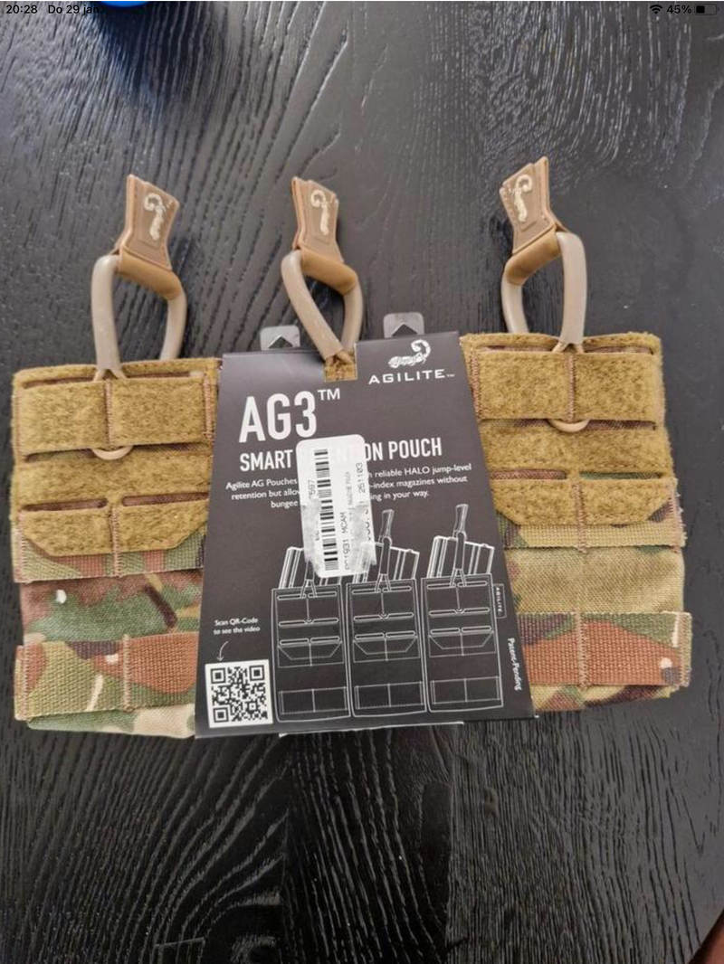 Afbeelding 1 van Agilite AG3 556 tripple pouch met HALO retention tabs