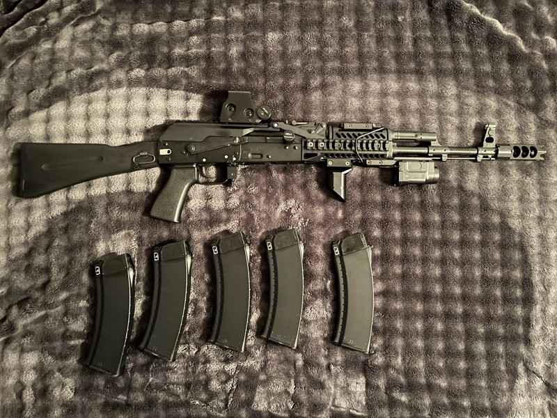 Image 1 for VFC AKM GBBR V2 Zentico Build + 5 Mags with Accessories