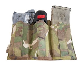 Image for Warrior Assault Systems Triple Low Profile Elastic Panel/Placard Multicam