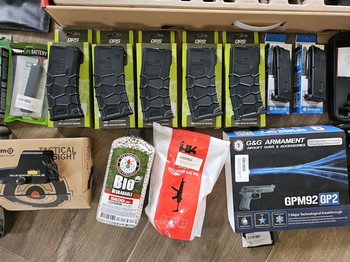 Imagen 5 de Ares M4 X-Class Model 15 S-AEG Softair / G&G GPM92 GP2 Vollmetall GBB 6mm BB + Gear and accessoires NEW