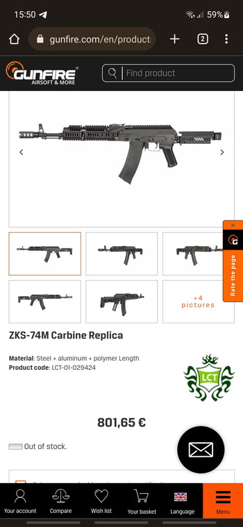 Image 3 for Ak 74m Lct Zenitco