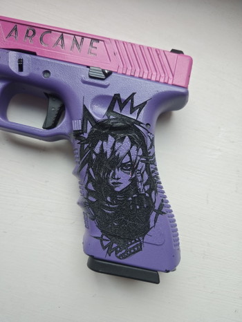 Image 5 for G34 Custom Arcane Jinx Themed build glock
