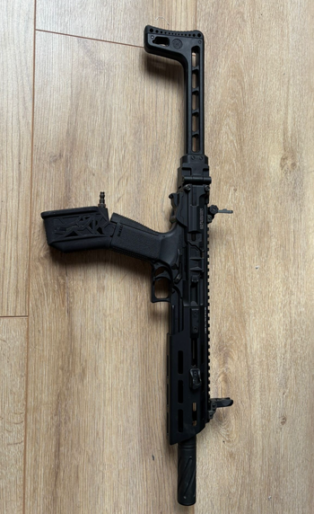 Bild 2 für SMC-9 Full Auto | GBB | G&G met M4 HPA adapter van pulsar