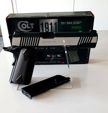 Bild 8 für COLT1911 Rail gun dual tone  ( nieuw in doos )