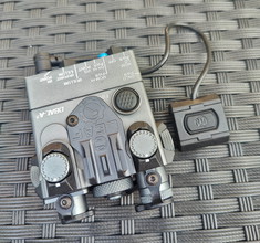 Afbeelding van EG Tactical DBAL-A2 Laser GREY // IR & Vissible Pointer w. Illuminator + Leafsight & modbutton
