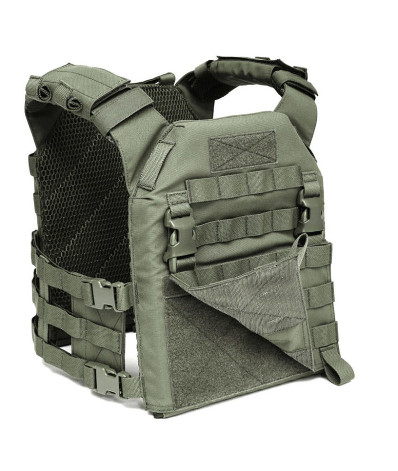 Image 1 for GEZOCHT! Warrior Assault Systems Recon Plate Carrier SAPI Olive Drab