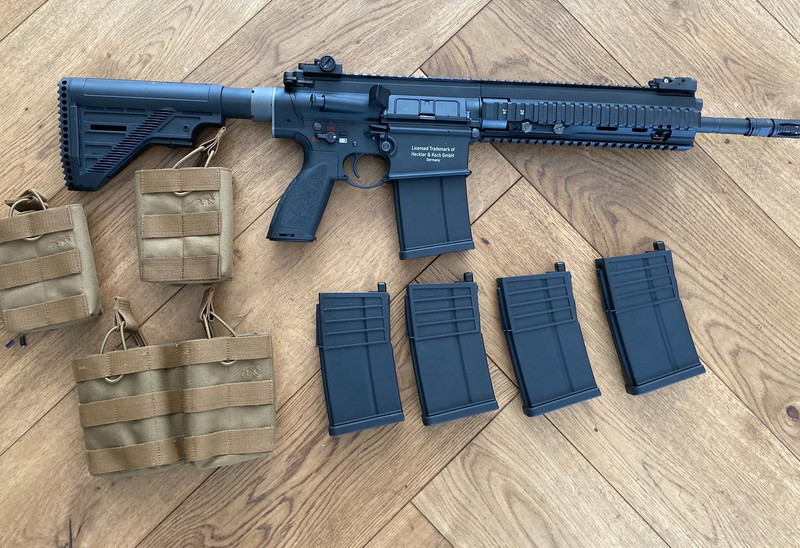 Afbeelding 1 van Umarex KWA HK417 GBB incl mags