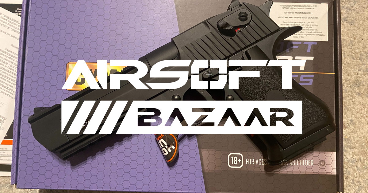 DESERT EAGLE AEP MOSFET VERSION CYMA 2X - Airsoft Bazaar